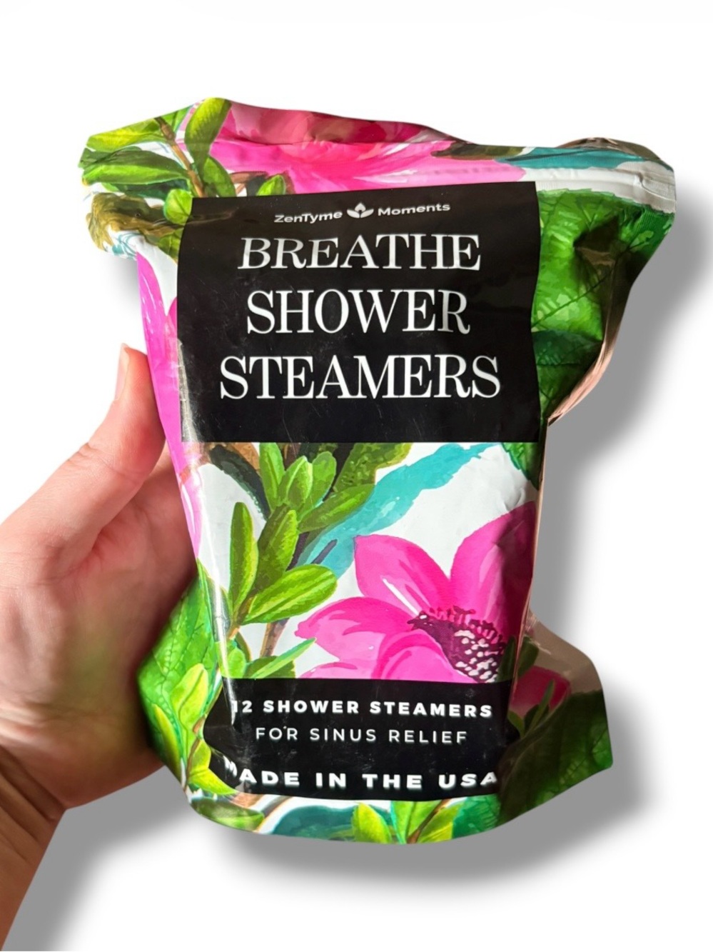 ZenTyme Moments Breathe Shower Steamers Vegan Gluten Free